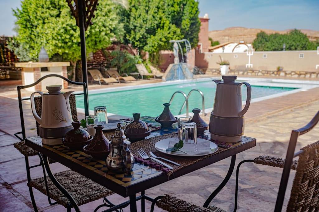 Bed and Breakfast La Kasbah Du Jardin Айт-Бен-Хадду Экстерьер фото